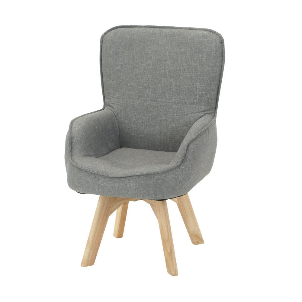 アテーナライフ　回転リビングチェア　グレー　ＹＣ－０１７Ｃ