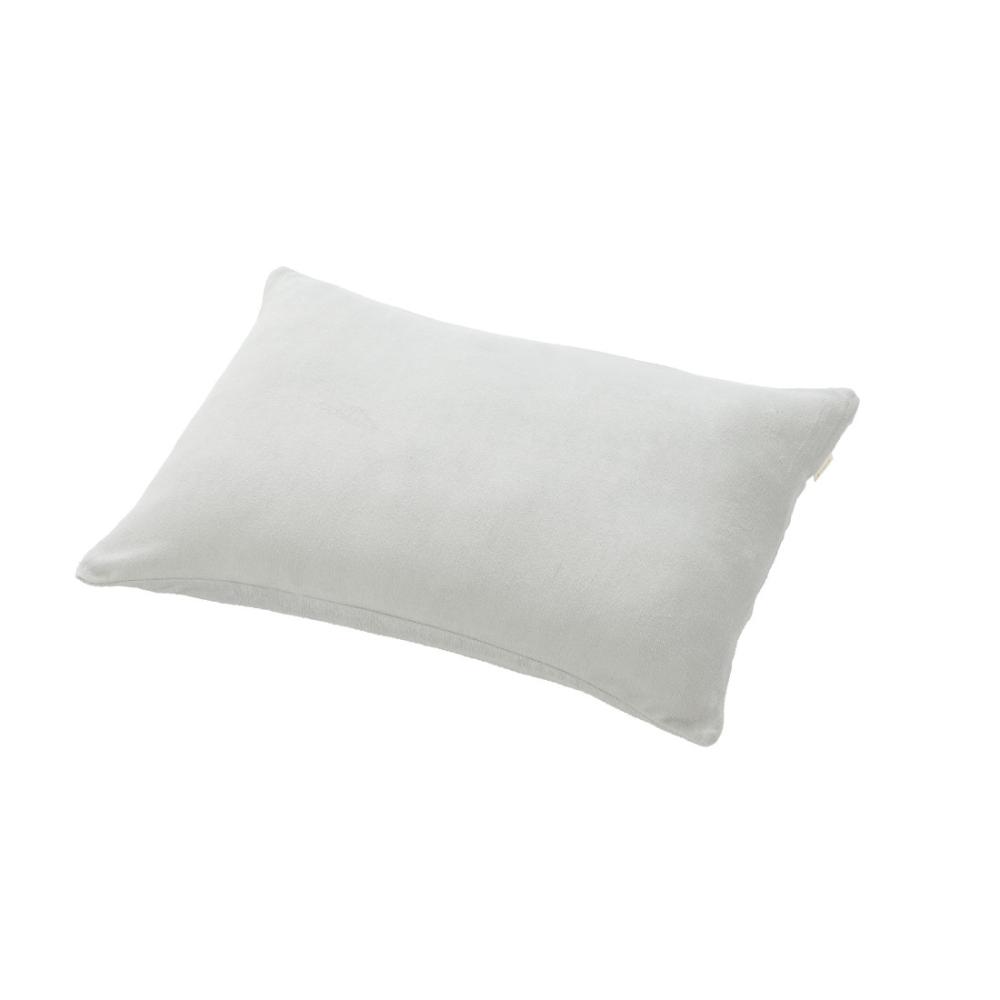 アテーナライフ　４大消臭ガバっと開いてのびのびフィット　綿パイル枕カバー　標準　グレー