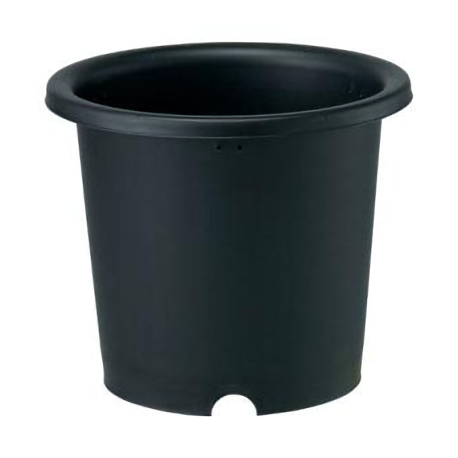 大和プラスチック　菊鉢４号　ブラック