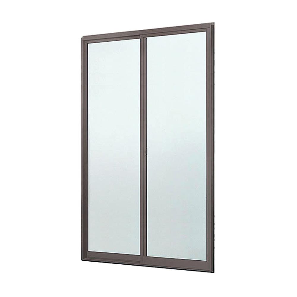 ＬＩＸＩＬ　トステム　引違いテラス　アトモス２　幅１６９０×高さ２０３０ｍｍ　透明ガラス　３ｍｍ　枠色：オータムブラウン　１６５２０　ＦＬ３