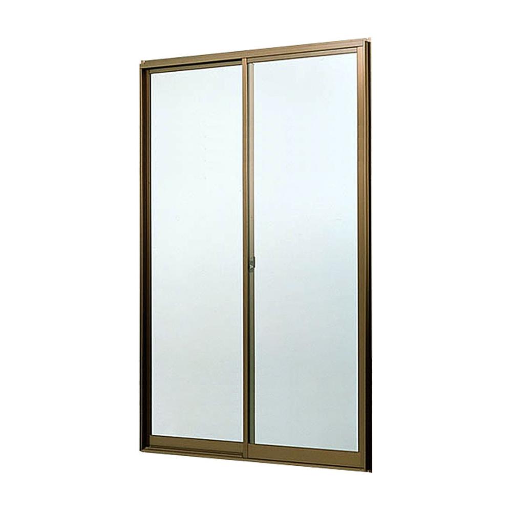 ＬＩＸＩＬ　トステム　引違いテラス　アトモス２　幅１６９０×高さ１８３０ｍｍ　透明ガラス　３ｍｍ　枠色：ブロンズ　１６５１８　ＦＬ３