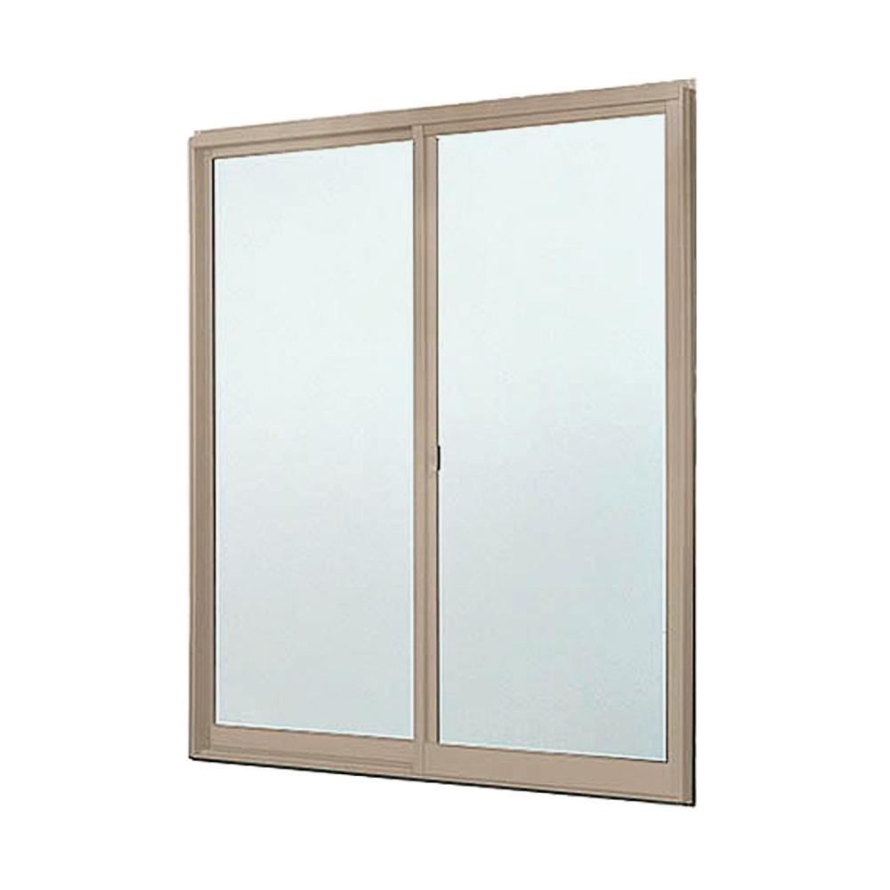 ＬＩＸＩＬ　トステム　引違い窓　アトモス２　幅１６９０×高さ１１７０ｍｍ　透明ガラス　３ｍｍ　枠色：シャイングレー　１６５１１　ＦＬ３