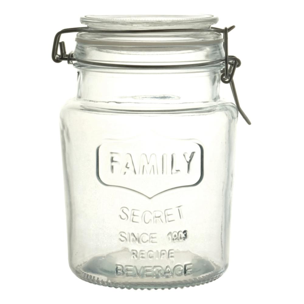 リビング　ガラス密閉ボトル　１Ｌ