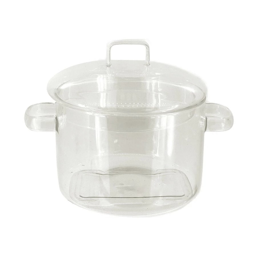 耐熱ガラス両手鍋　１．９Ｌ