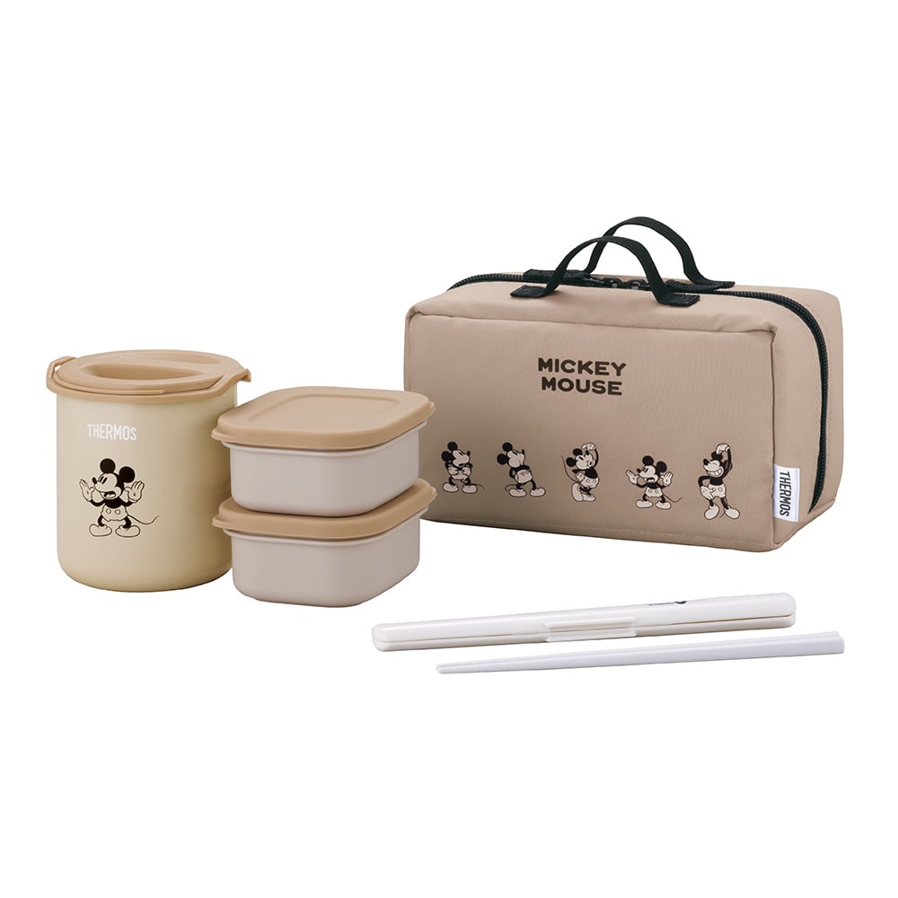 サーモス　保温弁当箱　ライトベージュ　２５０ｍＬ　ＤＢＱ－２５７ＤＳ　ＬＢＥ