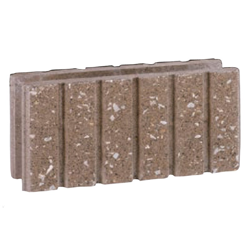 化粧ブロック　メルヘンリブ５　基本横筋兼用　１２ｃｍ