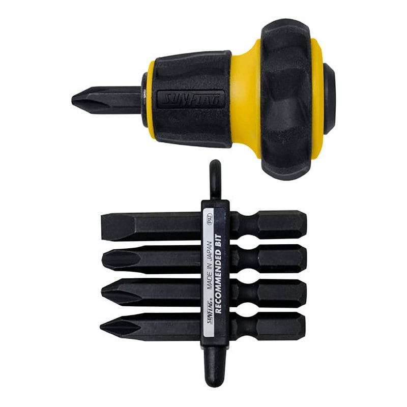 ＳＵＮＦＬＡＧ（サンフラッグ）　タフ貫短ドライバービットセット　６９３０－Ｓ