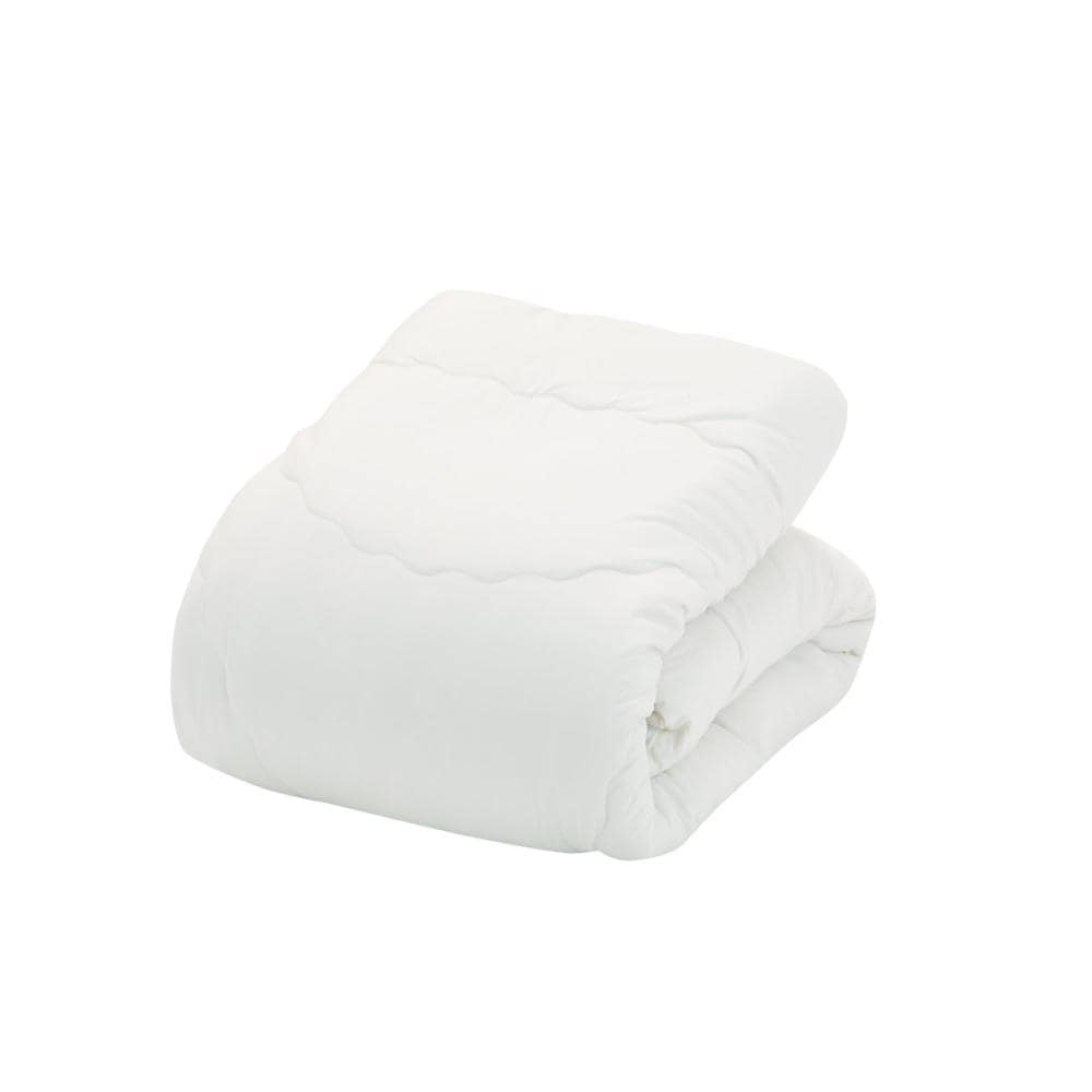 アテーナライフ　温度調節綿入りずれにくい２枚合せ掛布団　シングルロング　１５０×２１０ｃｍ