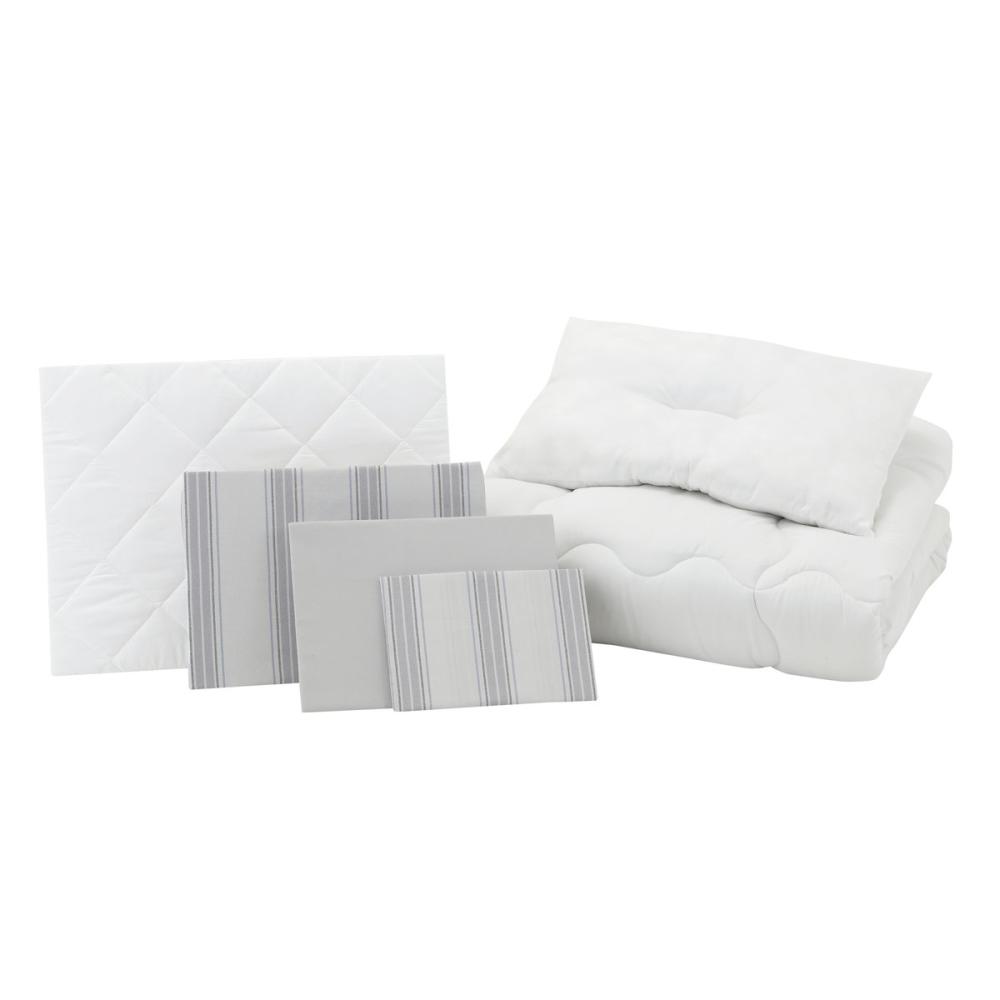 アテーナライフ　カバーが着脱しやすいベッド寝具６点セット　フリッシュ　シングル