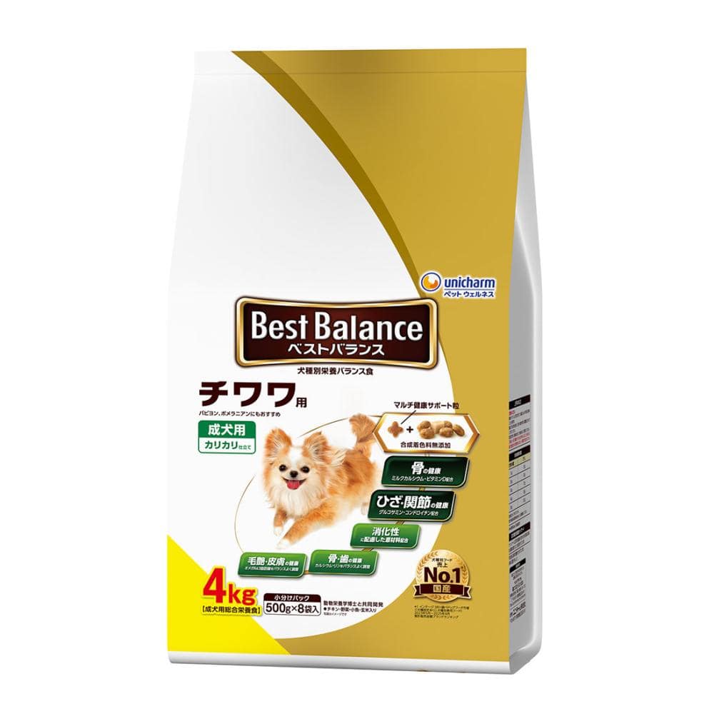 ベストバランス　カリカリ仕立て　チワワ用　成犬　４ｋｇ