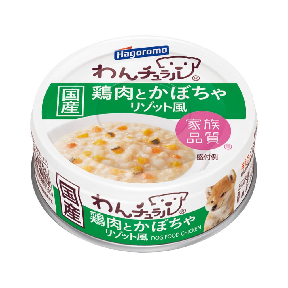 わんチュラル　鶏肉とかぼちゃリゾット風　７０ｇ