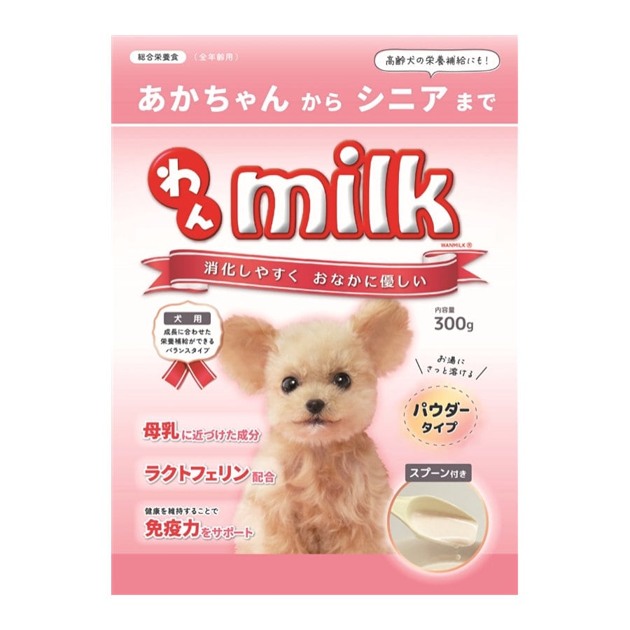 ニチドウ　わんミルク　３００ｇ