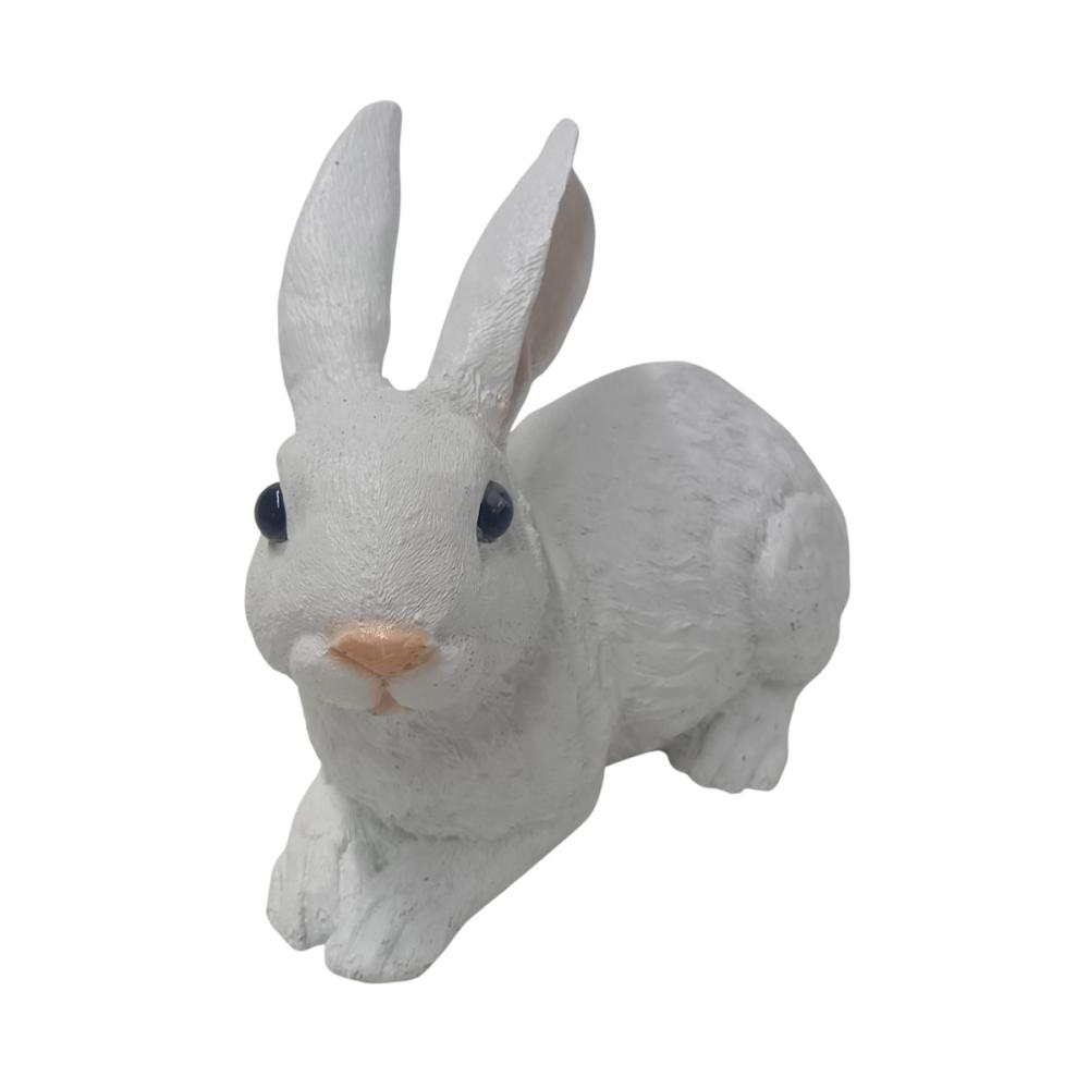 Ｂｒｅｅｚｙ　Ｇｒｅｅｎ　ガーデンオブジェ　ウサギ　ホワイト　Ｓ　ＷＨ