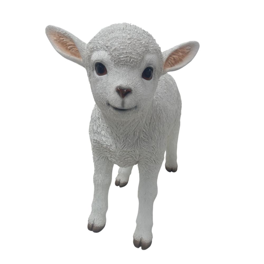 Ｂｒｅｅｚｙ　Ｇｒｅｅｎ　ガーデンオブジェ　ヒツジ　Ｌ