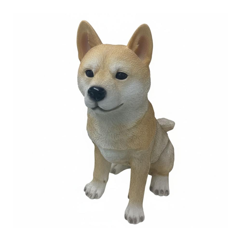 Ｂｒｅｅｚｙ　Ｇｒｅｅｎ　ガーデンオブジェ　シバイヌ　Ｍ