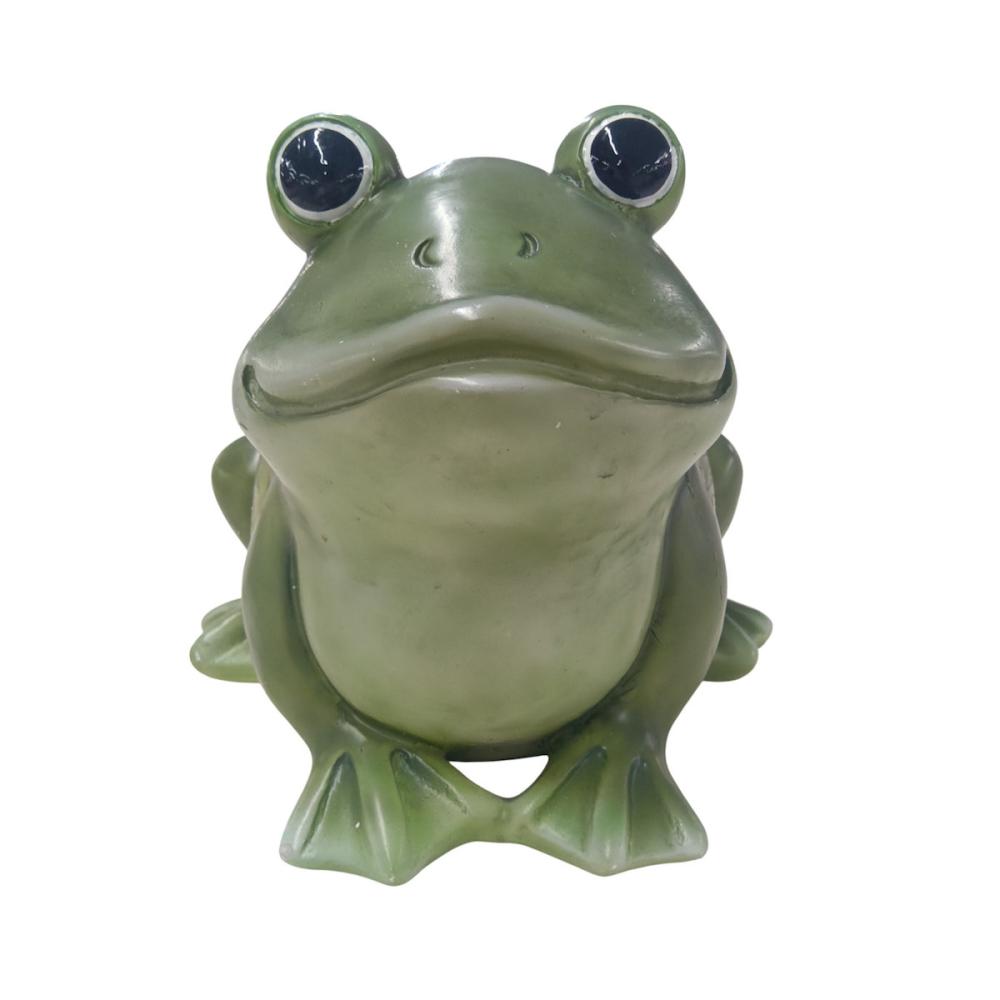 Ｂｒｅｅｚｙ　Ｇｒｅｅｎ　ガーデンオブジェ　カエル　Ｓ