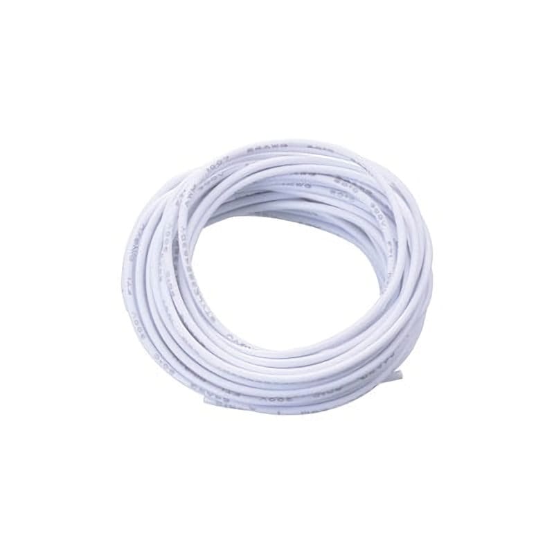 オーム電機　工作用コード　５ｍ　白