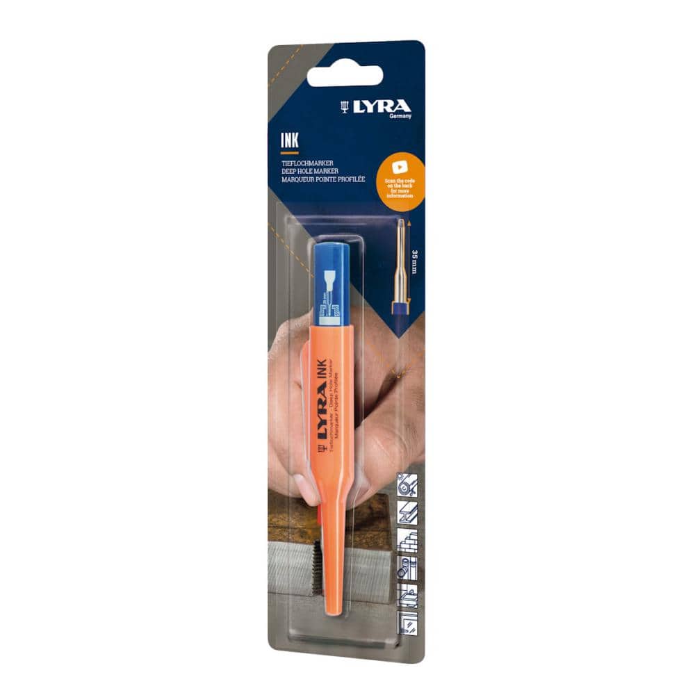 ＬＹＲＡ　インクディープホールマーカー　ブルー　ＢＰ　Ｌ４４８８００２