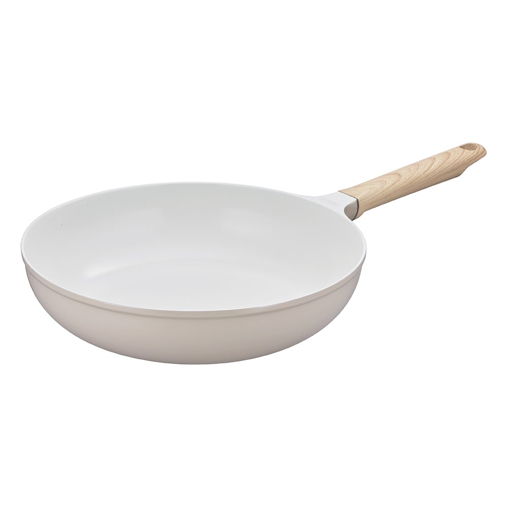 サーモス　セラプロテクトシリーズ　ＩＨ対応　フライパン　２８ｃｍ　グレージュ　ＫＦＯ－０２８　ＧＧ