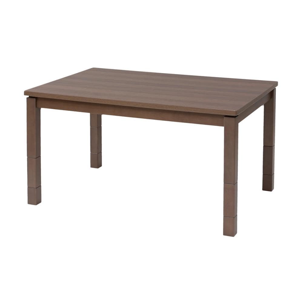 ＹＡＭＡＺＥＮ（山善）　高さが４段階選べる　ピタ高コタツ　幅１２０ｃｍ　ブラウン　ＧＥＸＮーＦ１２０１Ｈ４ＮＷ