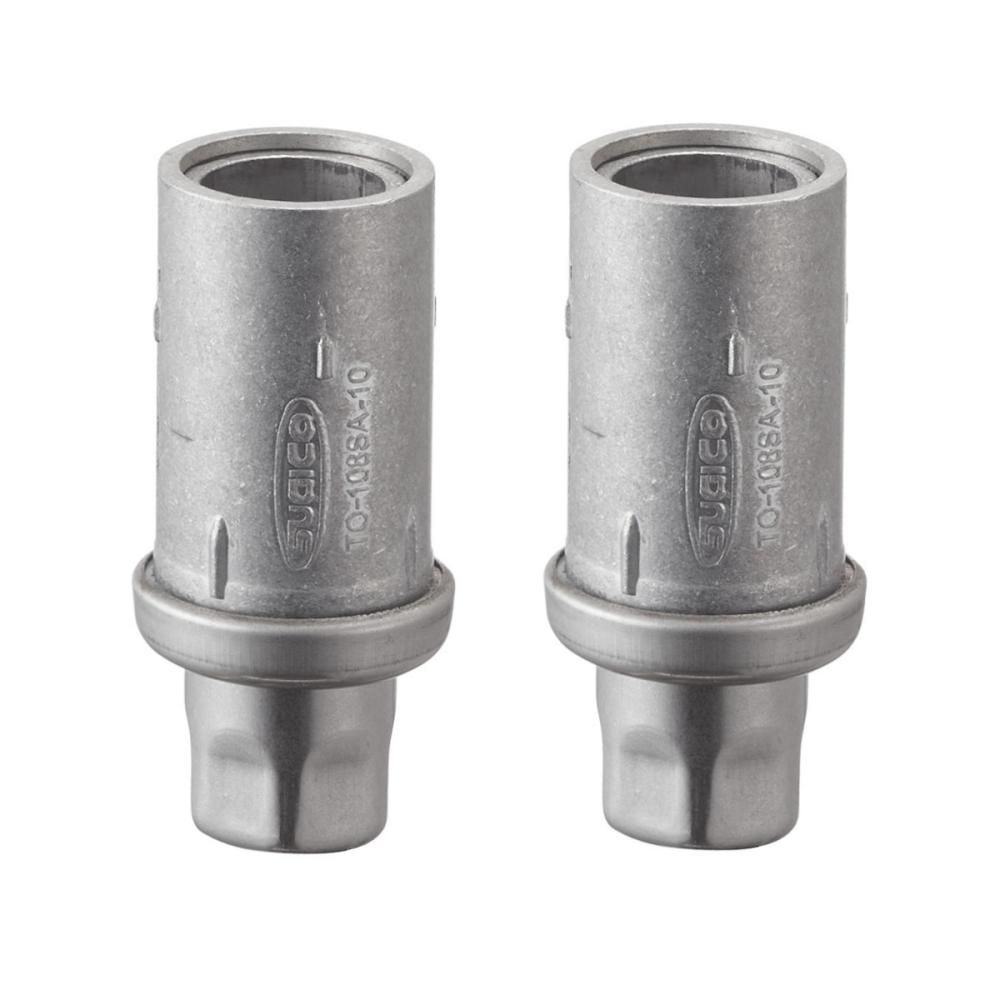 ＳＡＮＥＩ（サンエイ）　厨房ステンレスシンク用アジャスト脚　２個入り　パイプ厚み１．２ｍｍ用　ＰＷ８４－３８Ｘ１．２