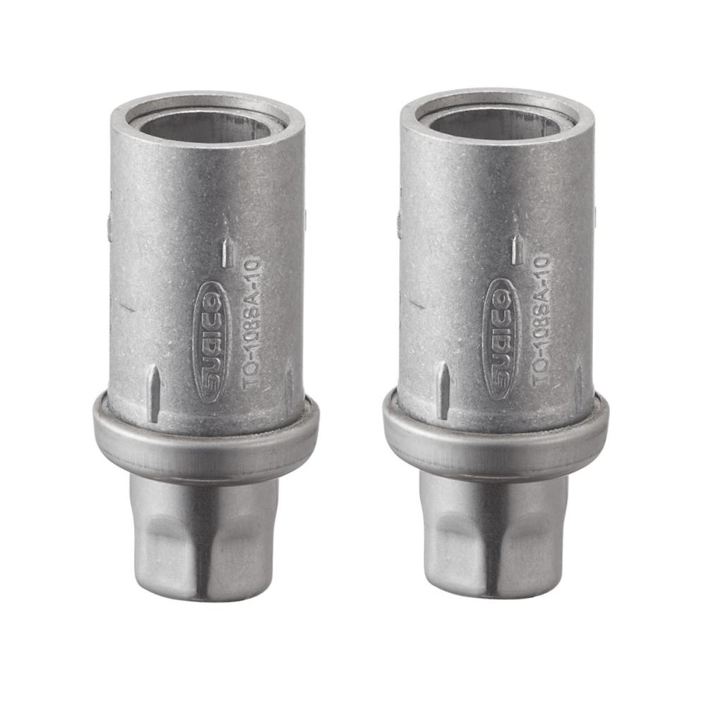 ＳＡＮＥＩ（サンエイ）　厨房ステンレスシンク用アジャスト脚　２個入り　パイプ厚み１．０ｍｍ用　ＰＷ８４－３８Ｘ１．０