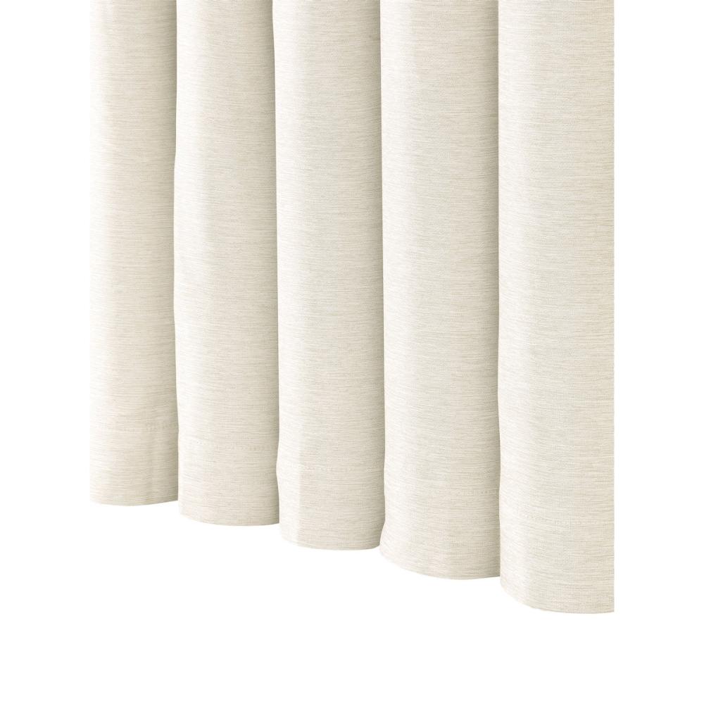 ドレープカーテン　マイケル４　１級遮光・遮熱　パールホワイト　１００×１５０ｃｍ　２枚組