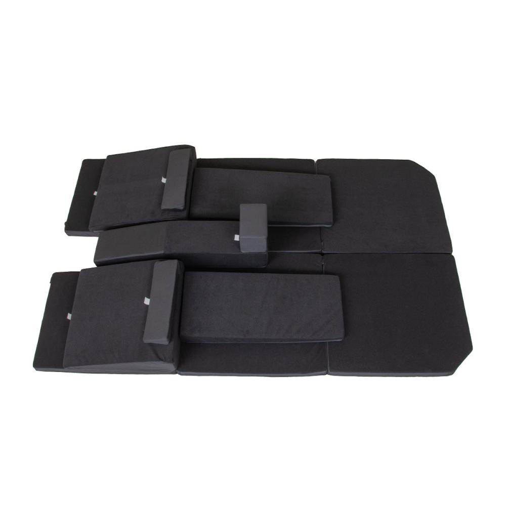 車中泊マットレス　SUZUKIジムニー　全席用　日本製　Ａ１６０２ａ－２－ａ－６０２ＢＫ