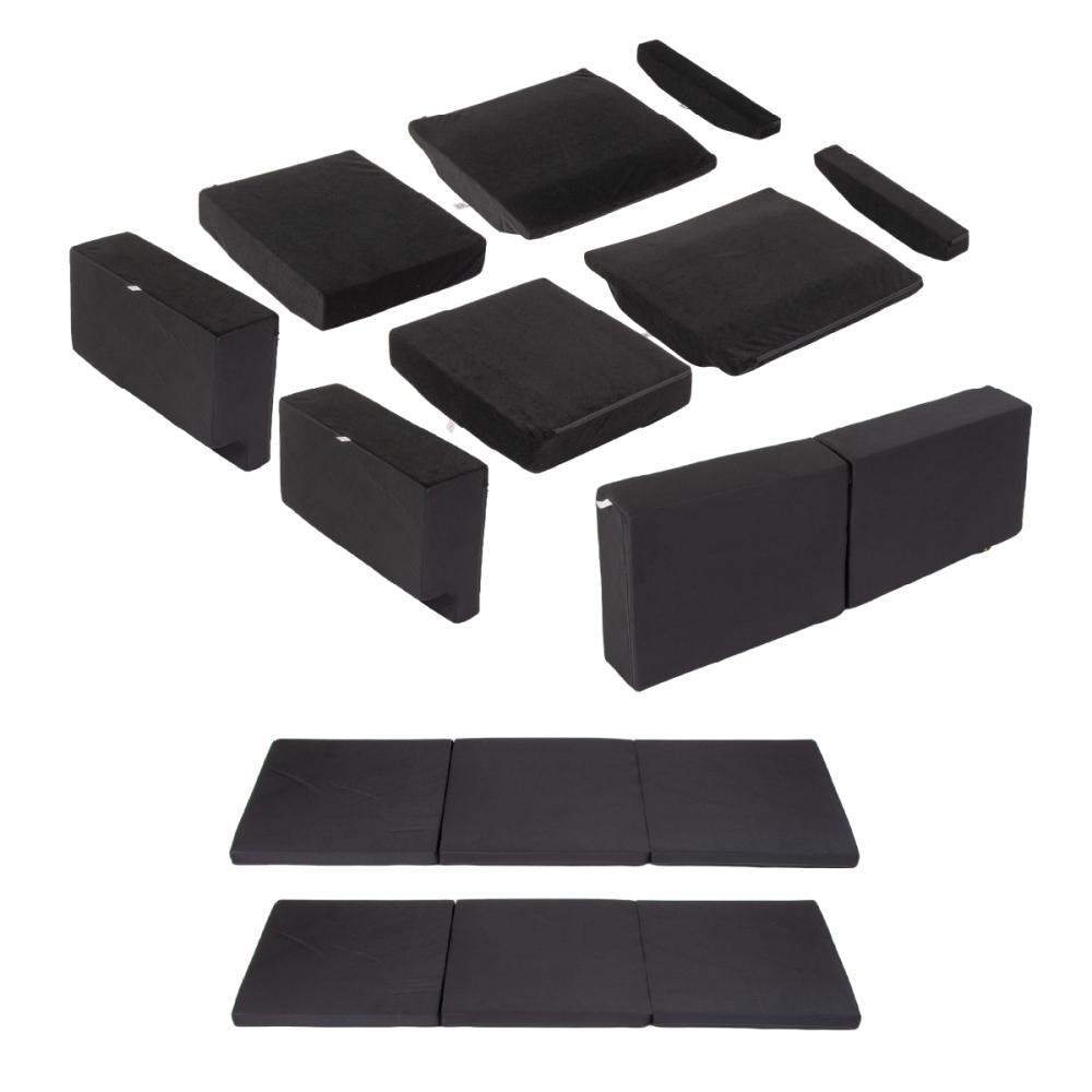 車中泊マットレス　HONDAフリードクロスター　６人乗り全席用　Ａ１６１２ａ－１－６０２ＢＫ