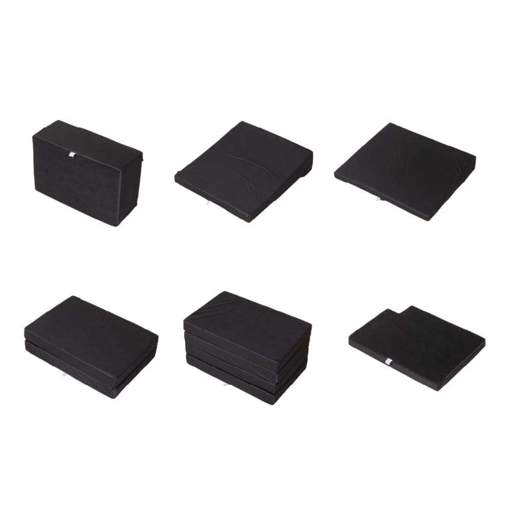 車中泊マットレス　TOYOTAシエンタ６人乗り　助手席セット　Ａ１６１３ａ－１－６０２ＢＫ