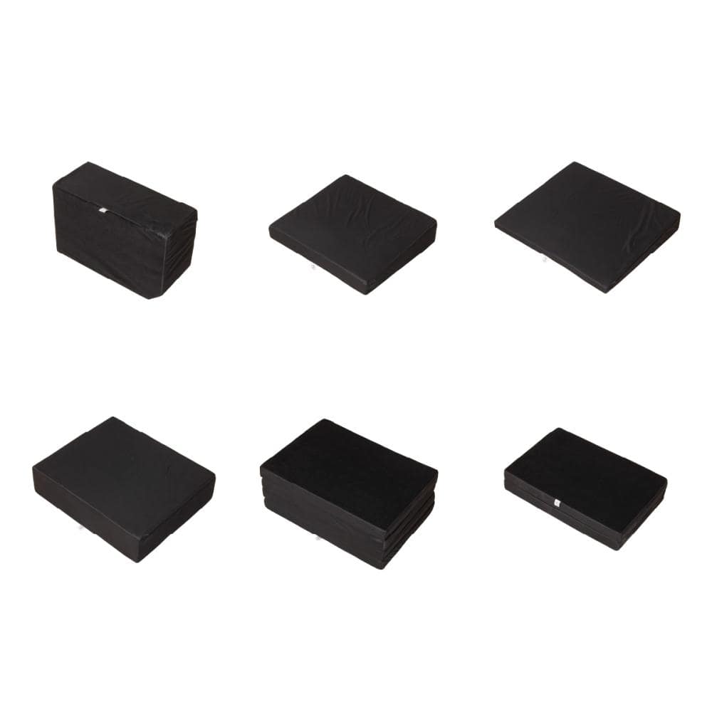 車中泊マットレス　TOYOTAシエンタ７人乗り　助手席セット　Ａ１６１４ａ－１－６０２ＢＫ