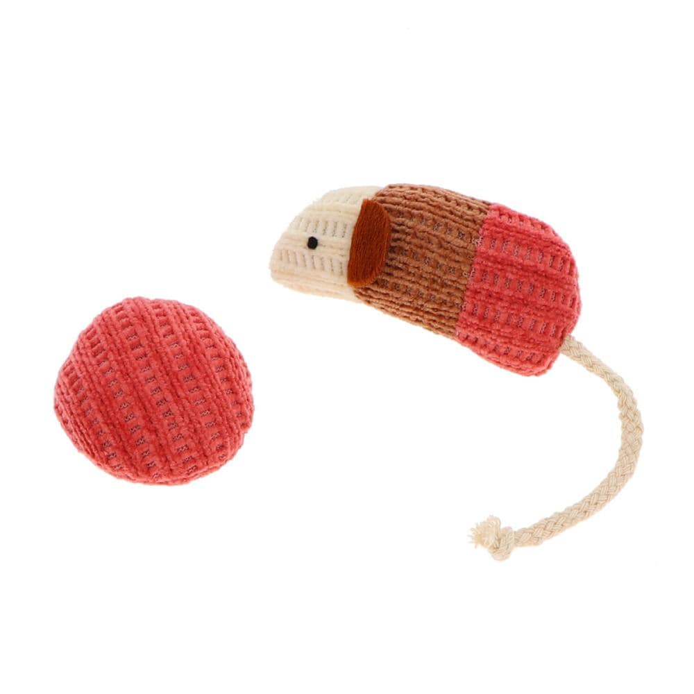 Ｐｅｔａｍｉ　猫おもちゃ　ネズミ　ピンク