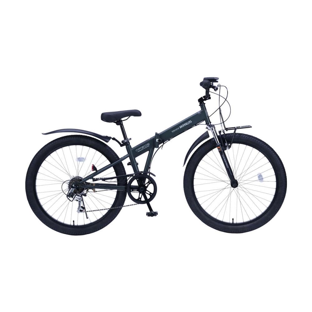 マイパラス　折畳セミファットバイク　２６インチ　ミリタリーグリーン　ＭＦ６０８