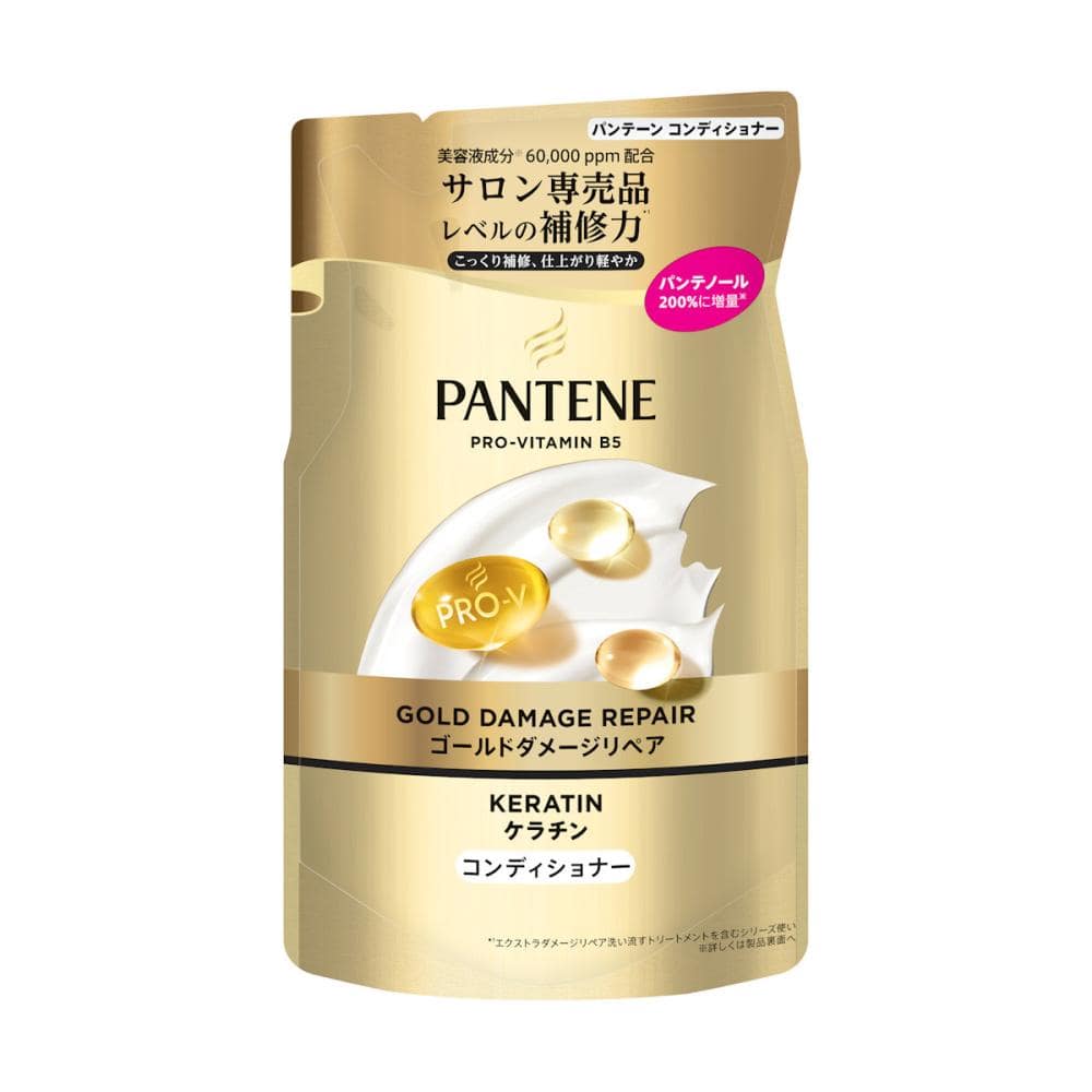 Ｐ＆Ｇ　パンテーン　ゴールドダメージリペアコンディショナー　詰め替え用　２６０ｇ