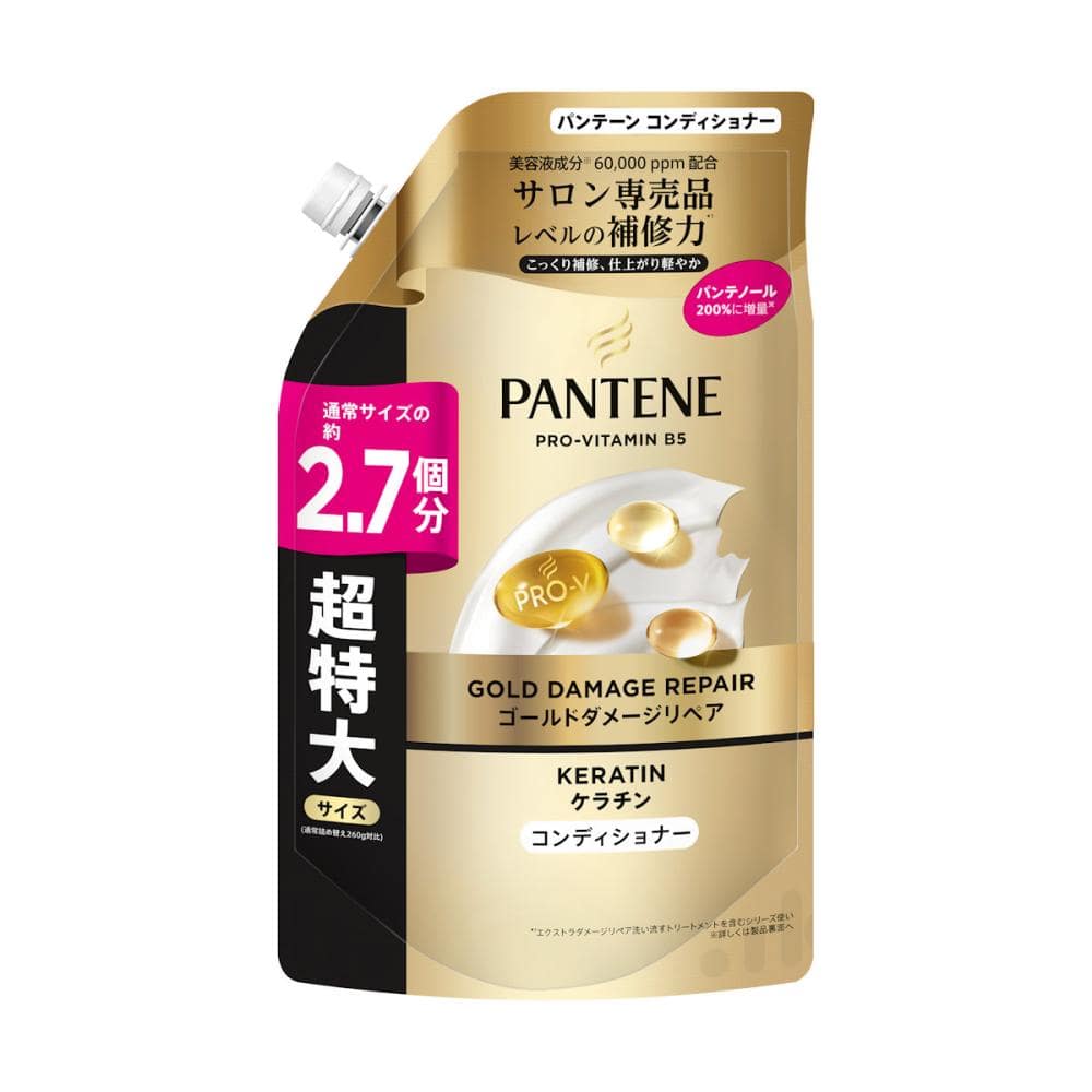 Ｐ＆Ｇ　パンテーン　ゴールドダメージリペアコンディショナー　詰め替え用　超特大　７００ｇ