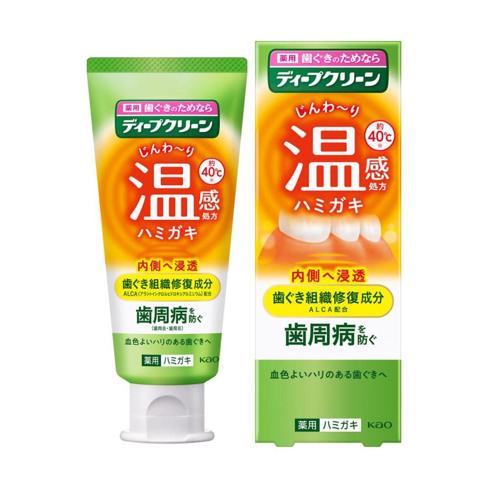 花王　ディープクリーン　温感ハミガキ　８５ｇ