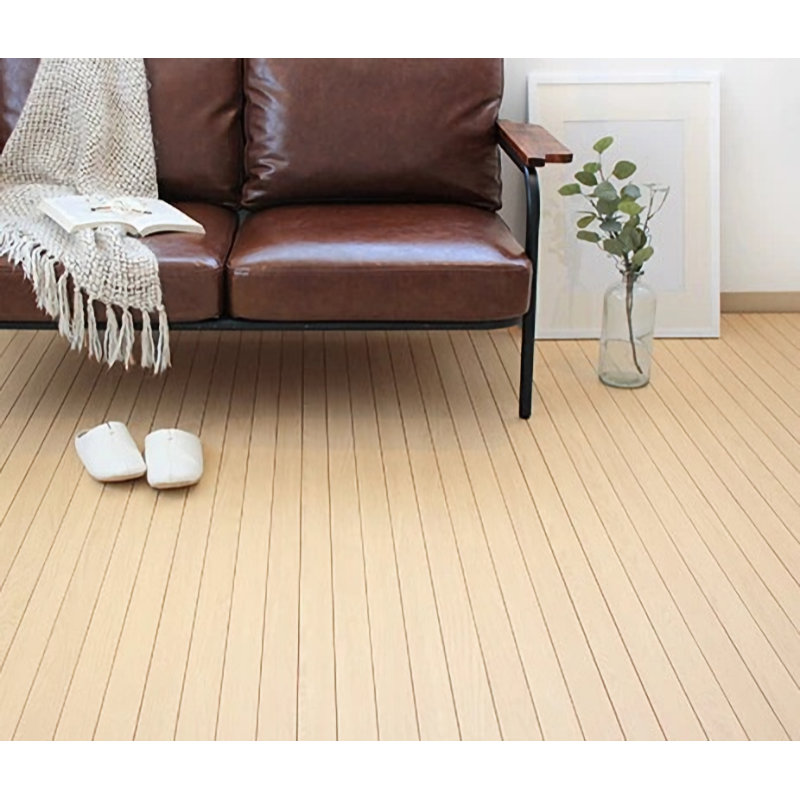 ウッドカーペット　ウッディ　団地間６畳　２４３×３４５ｃｍ　ナチュラル
