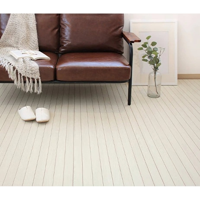 ウッドカーペット　ウッディ　江戸間６畳　２６０×３５０ｃｍ　アイボリー