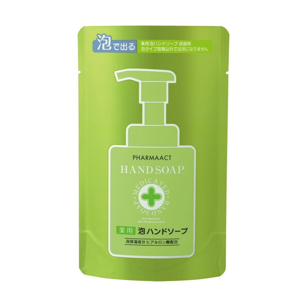 熊野油脂　ファーマアクト　薬用泡ハンドソープ　詰め替え用　２００ｍＬ