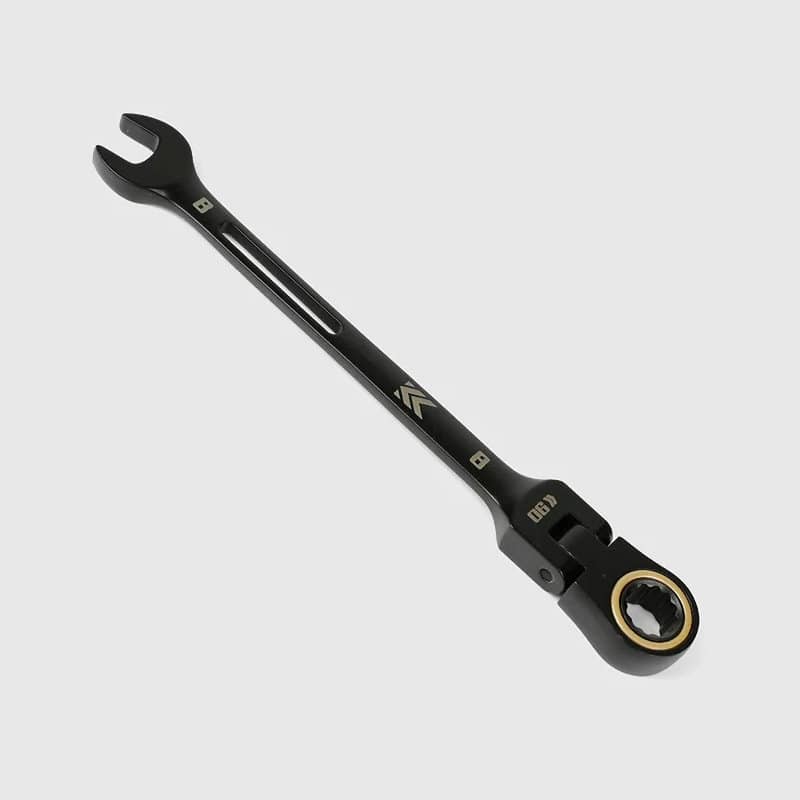 ＦＵＪＩＹＡ　フジ矢　首振りラチェットコンビネーションレンチ８ｍｍ　ＣＷＬ－０８－ＢＧ