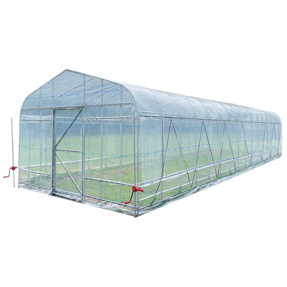 東都興業　菜園ハウス　ヒロガーデン１２　換気セット付き　１２坪タイプ