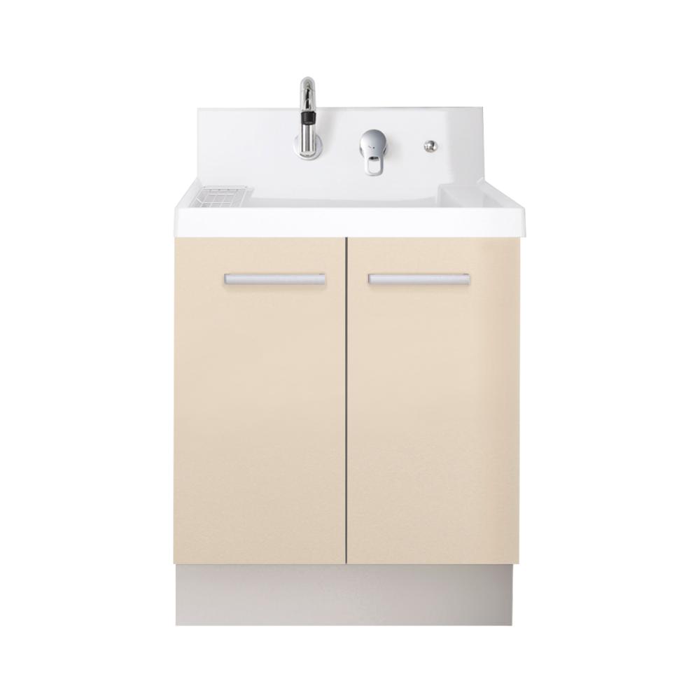 ＬＩＸＩＬ　ＩＮＡＸ　洗面化粧台　Ｋ１シリーズ　扉タイプ　間口６００×高さ８５０ｍｍ　ライトベージュ　一般地用　Ｎ５－６０５ＳＹ－Ｕ／ＨＶ２Ｈ