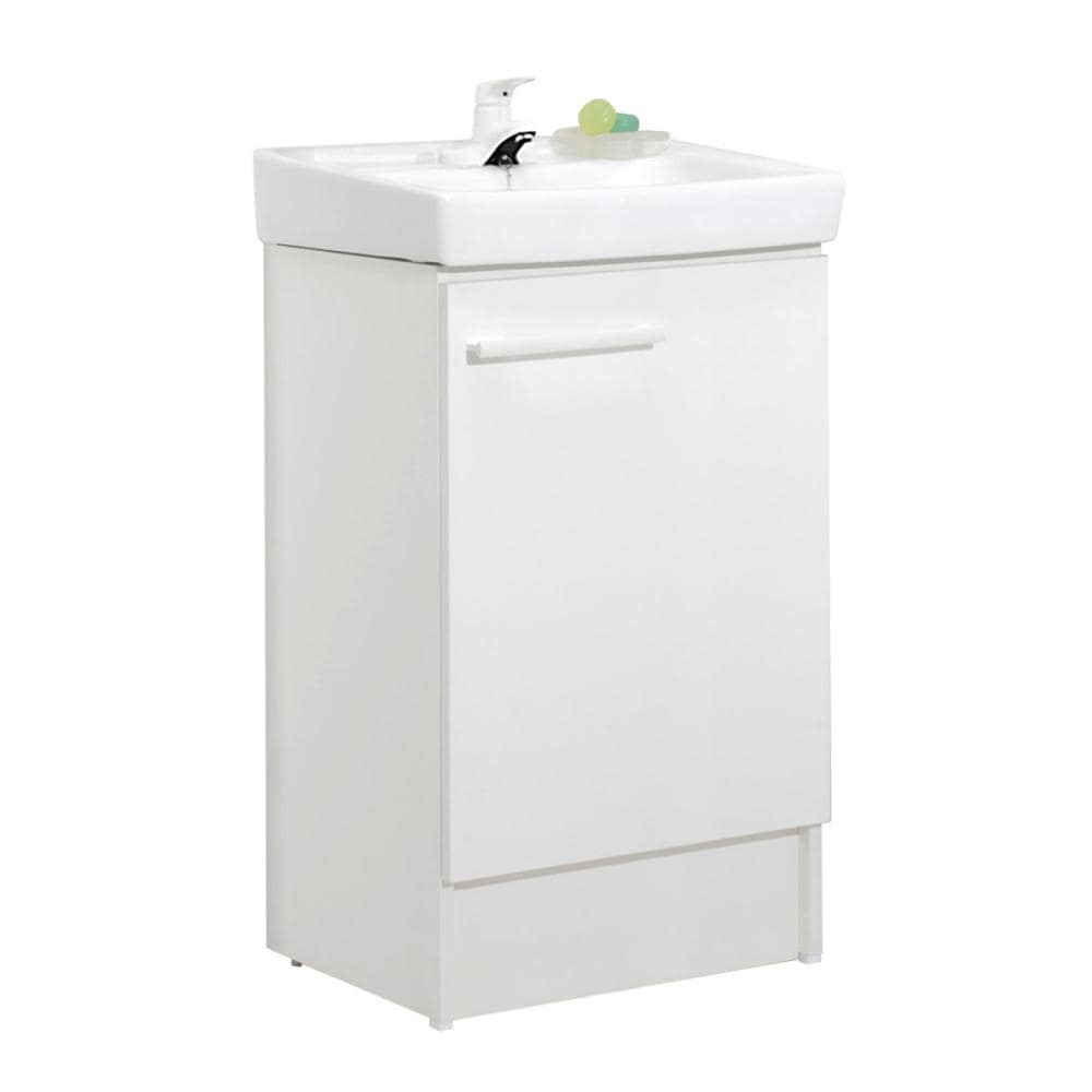 ＬＩＸＩＬ　ＩＮＡＸ　洗面化粧台　Ｄ７シリーズ　シングル水栓　扉タイプ　間口５０ｃｍ　寒冷地用　ホワイト　Ｄ７Ｎ６－５０４ＹＮ／ＶＰ１Ｗ