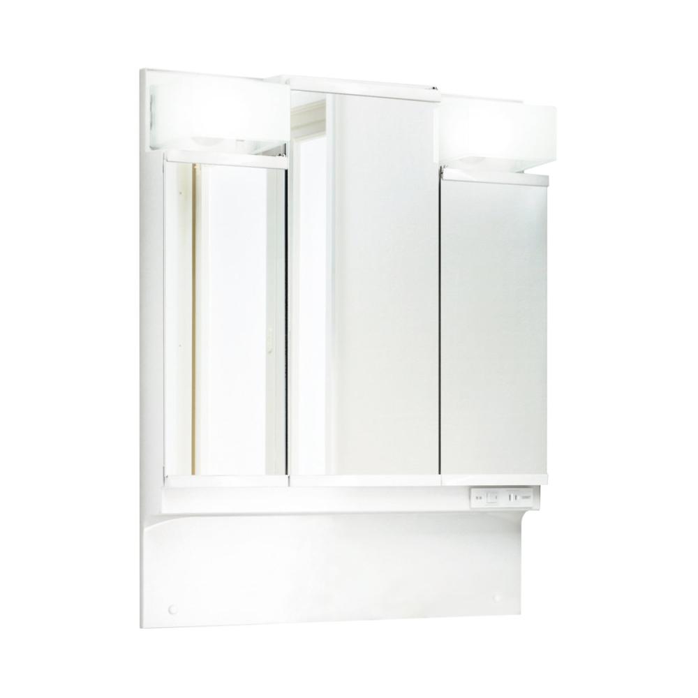 ＬＩＸＩＬ　ＩＮＡＸ　洗面化粧台ミラー　Ｄ７／Ｖ１シリーズ　３面鏡　ＬＥＤ　間口７５ｃｍ　ＭＤ７Ｘ４－７５３ＴＹＪ