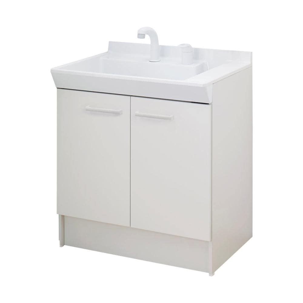 ＬＩＸＩＬ　ＩＮＡＸ　洗面台　Ｖ１シリーズ　間口７５ｃｍ　一般地用　ホワイト　Ｖ１Ｎ２－７５５ＳＹ／ＶＰ１Ｈ