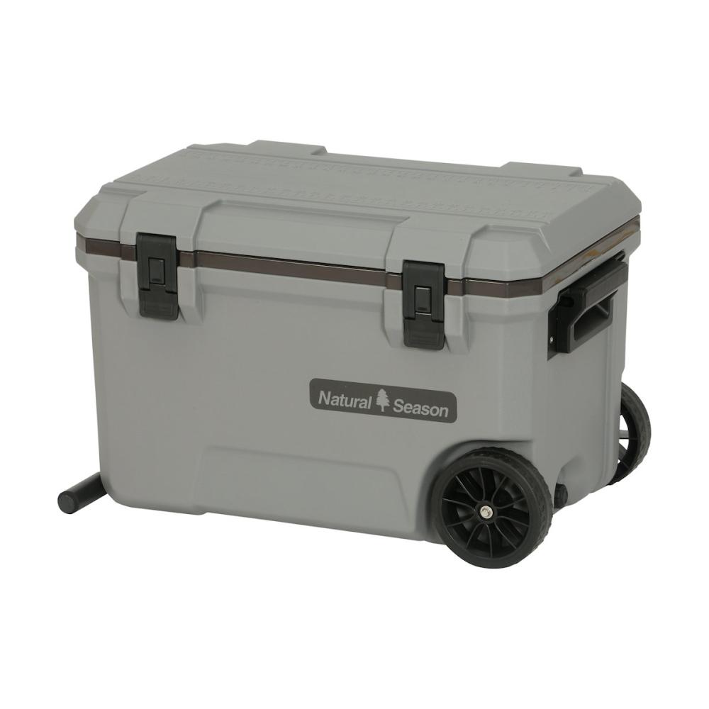 【予約商品】　ナチュラルシーズン　真空パネル　クーラーボックス　グレー　４７Ｌ　【注文期限：５／３１】