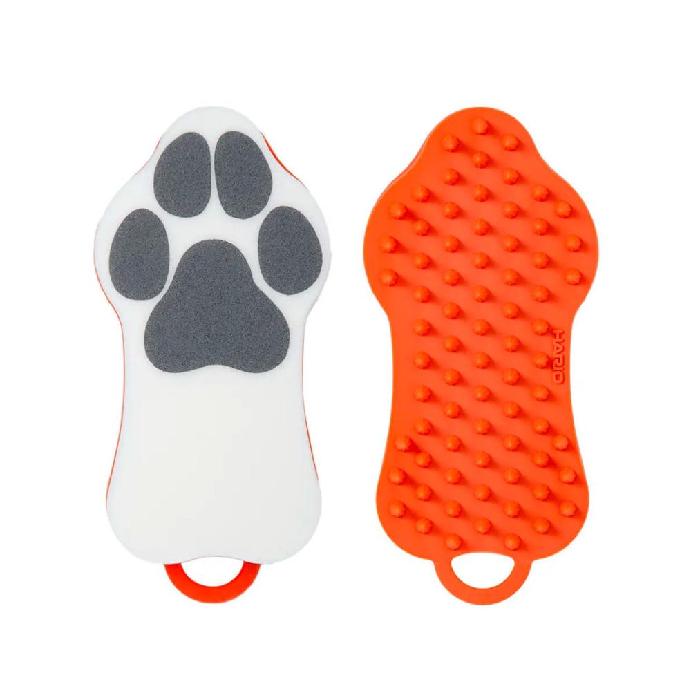 ペットのブラシ　グルッテ　ソフト　オレンジ