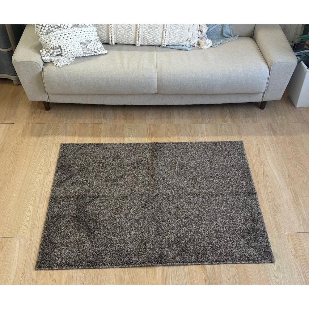 国産吸着シャギーラグ　モカ　９０×１２０ｃｍ