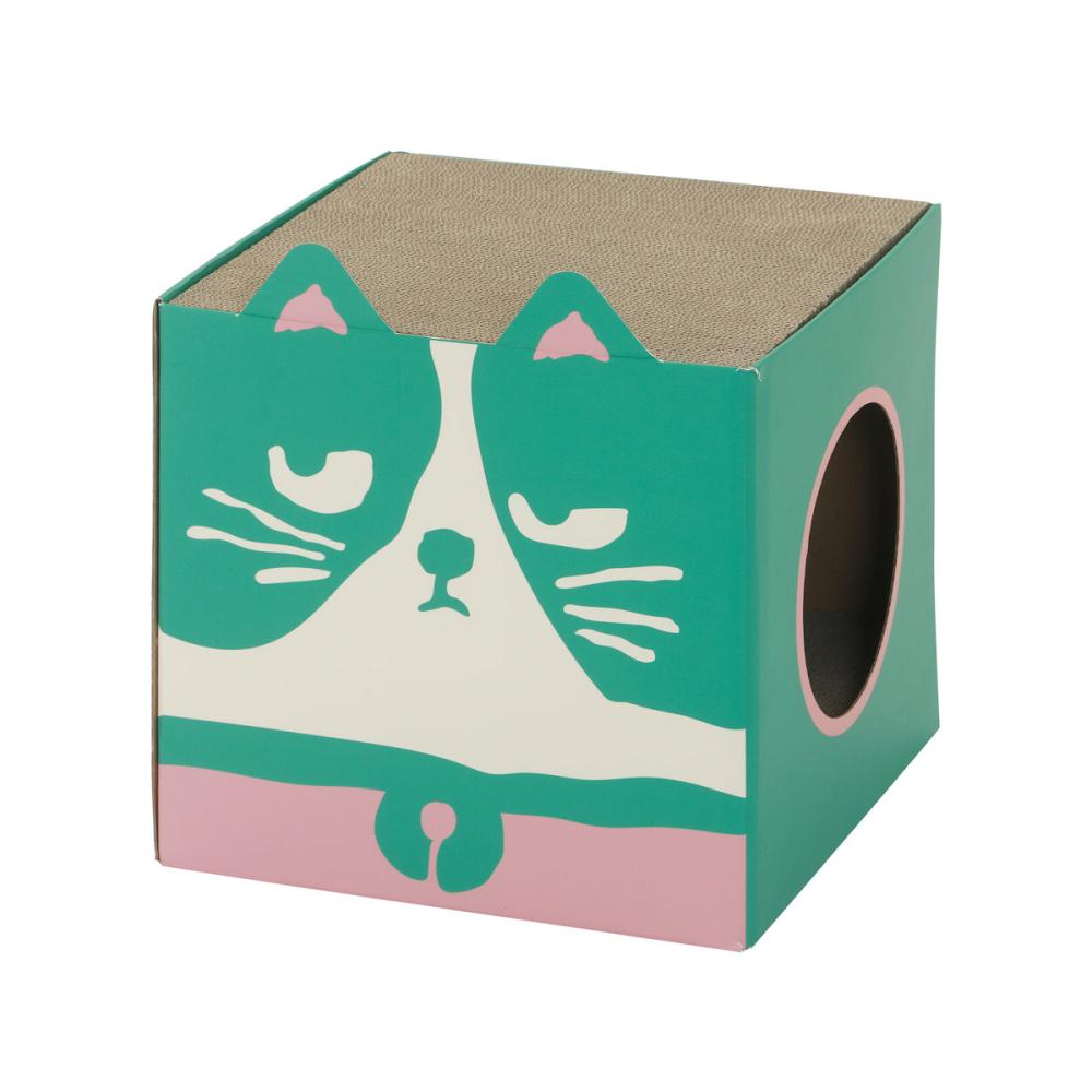 Ｐｅｔａｍｉ　爪とぎ　ネコボックス　ムギ