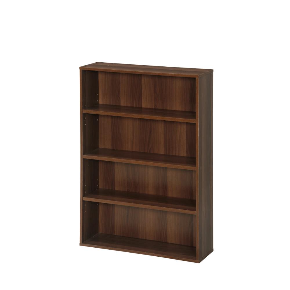 アテーナライフ　積み重ねできる文庫本ラック　ブラウン